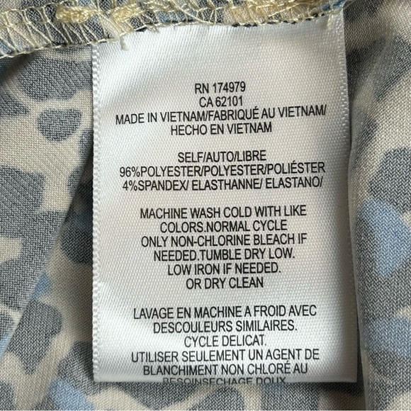 BCBGMaxazria Animal Print Faux Wrap Dress - Picture 12 of 12